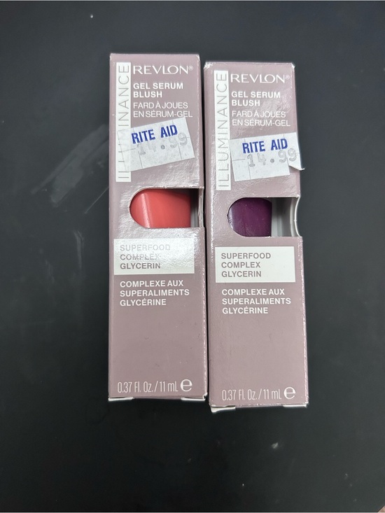 Revlon Other - Revlon Illuminance Gel Serum Blush - 130 Coral 140 Berry (Lot of 2) NIB